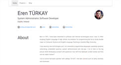 Desktop Screenshot of erenturkay.com