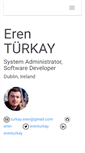 Mobile Screenshot of erenturkay.com